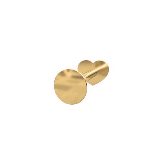 Billede af Piercing smykke - PIERCE52 Labret-piercing plade i 14kt. guld